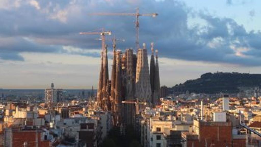 La Sagrada Familia de Barcelona.