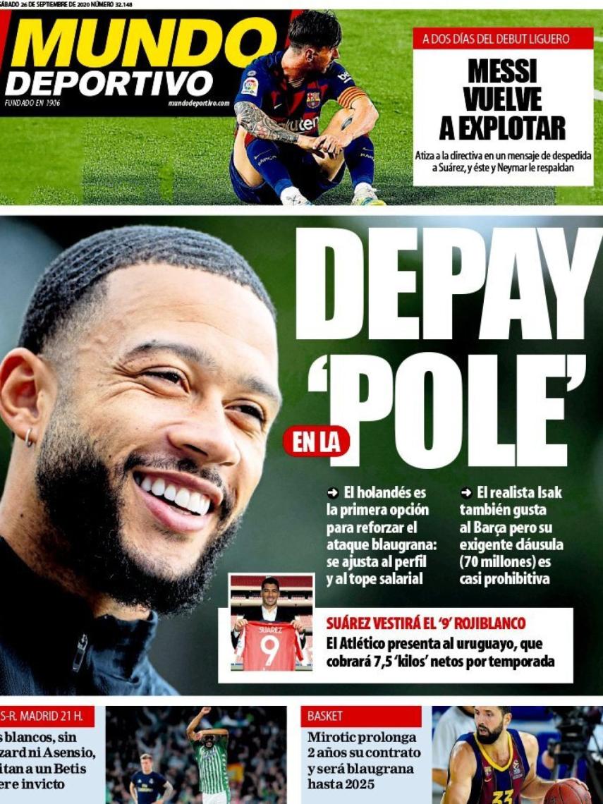 Portada Mundo Deportivo