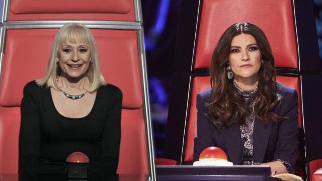 Raffaella Carrá y Laura Pausini