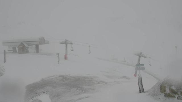 Imagen del Tourmalet nevad en septiembre