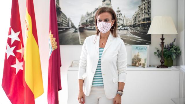 Almudena Maíllo, concejala de Turismo de Madrid. Foto: Jorge Barreno.