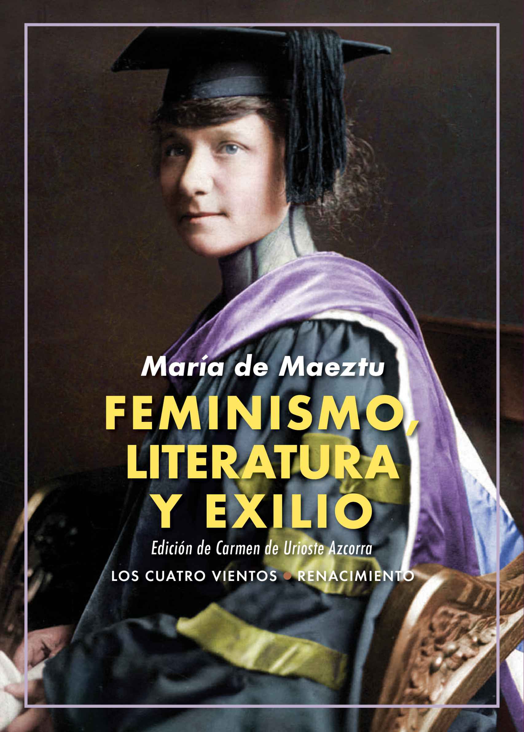 Portada de 'Feminismo, literatura y exilio'.