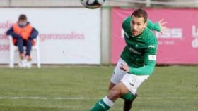 Julen Colinas en un partido con el CD Toledo