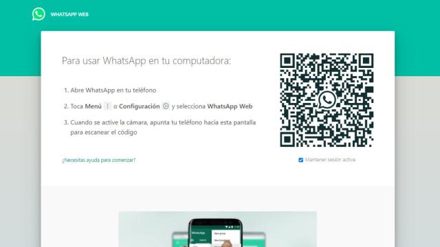 Así puedes abrir WhatsApp en el ordenador sin el teléfono