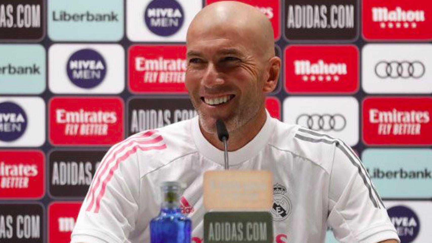 Zidane, en rueda de prensa