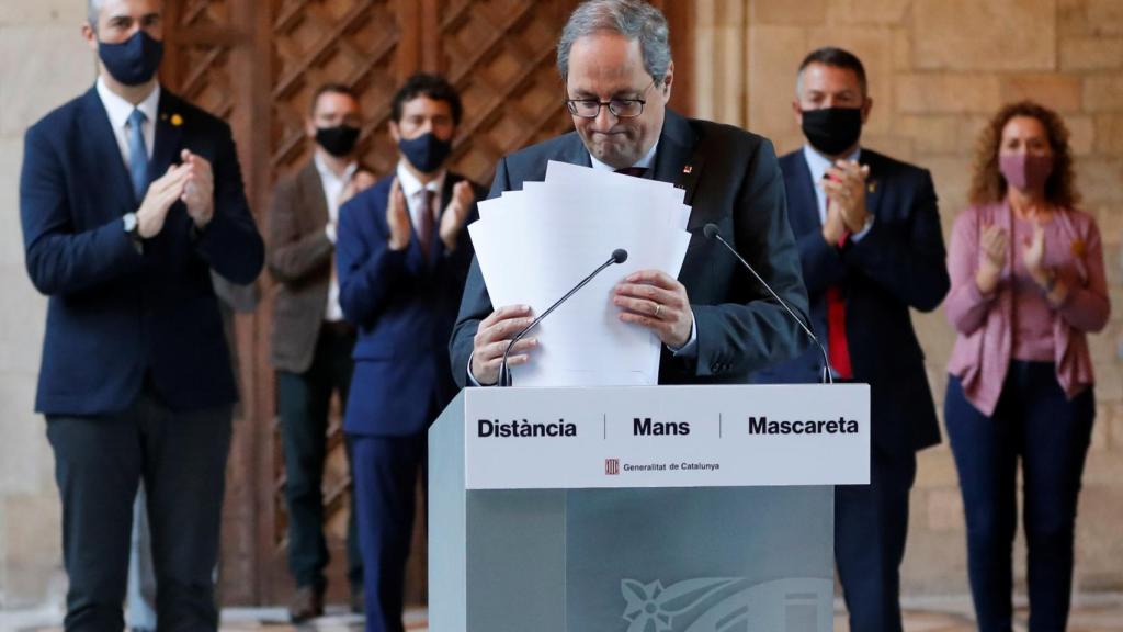 Durante 2020, con Quim Torra de president, se destinaron 33,2 millones de euros en publicidad institucional.