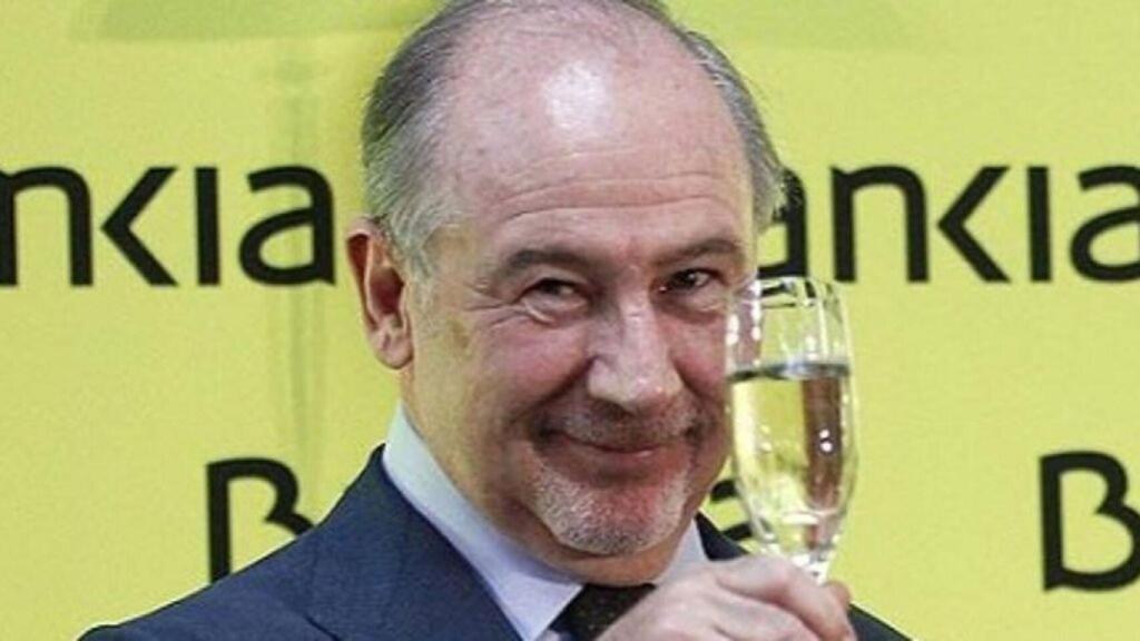 Rodrigo Rato, durante la salida a bolsa de Bankia.