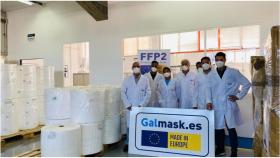 La primera fábrica gallega de mascarillas EPI está en Vigo y produce 1,5 millones al mes