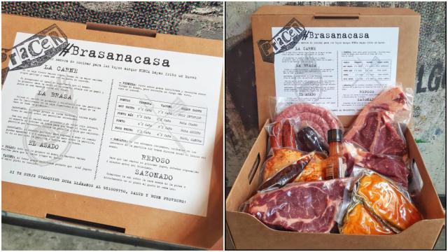 La caja Brasa na Casa.