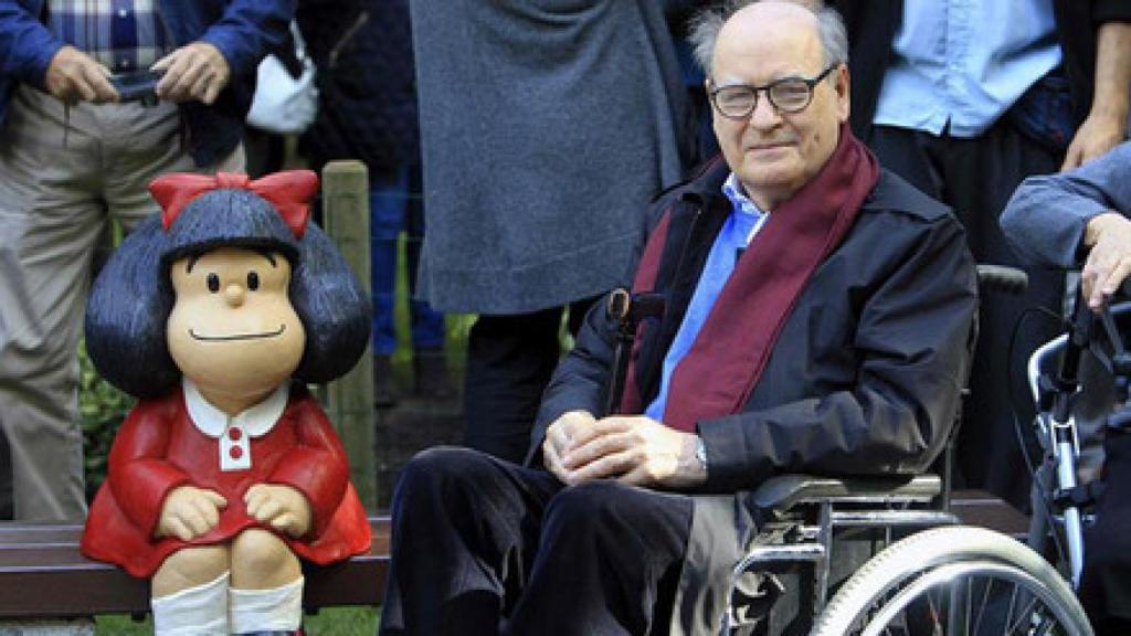 Quino, el padre de Mafalda.