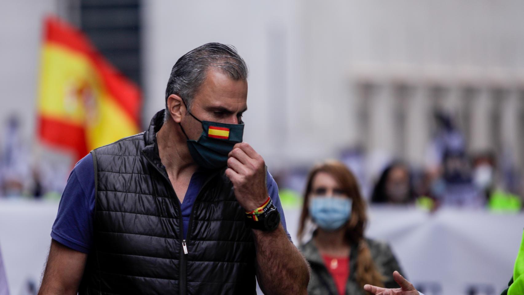 Javier Ortega Smith, portavoz de Vox en el Ayuntamiento de Madrid.