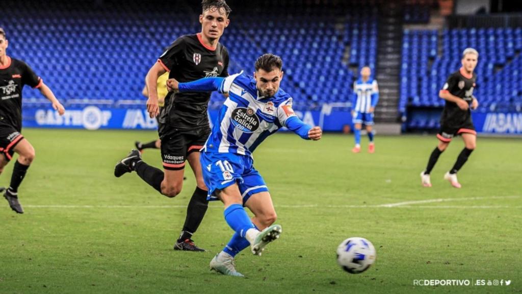 Amistoso contra el Arzúa en Riazor.