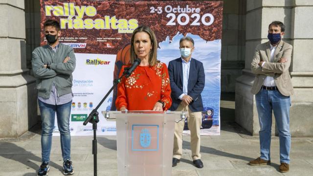 Presentación del Rally Rías Altas de Vehículos Históricos, hoy en A Coruña.