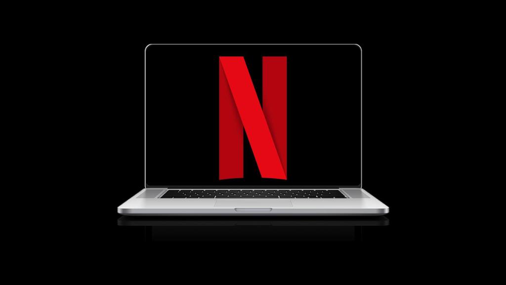 MacBook reproduciendo Netflix.