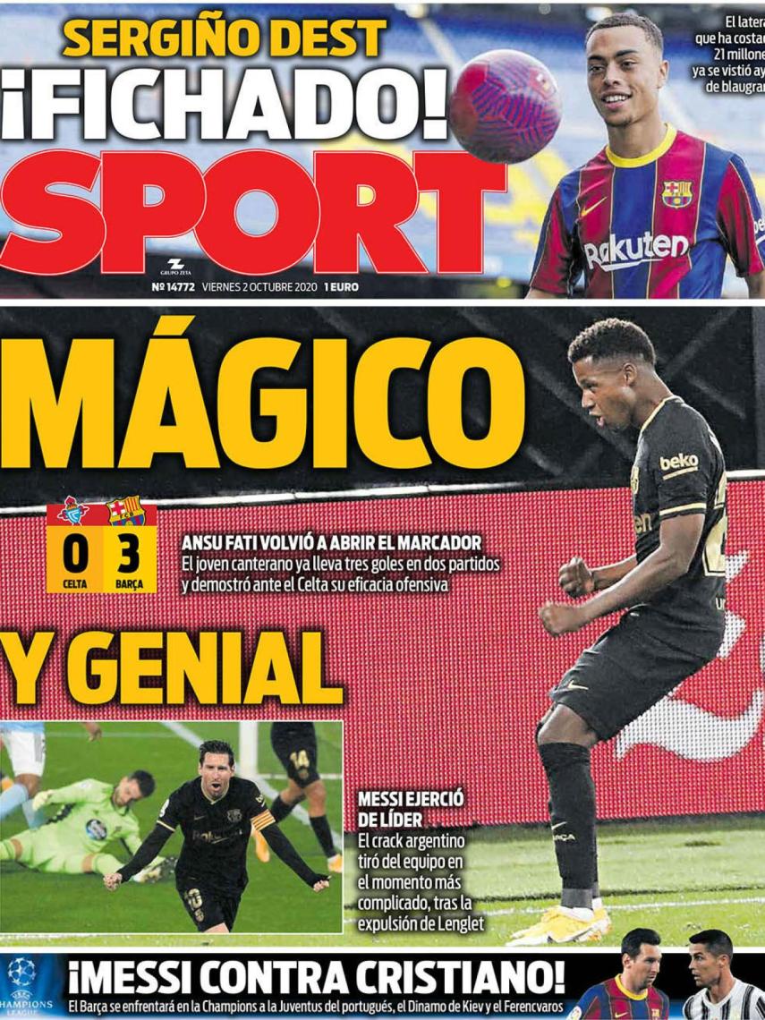 Portada Sport