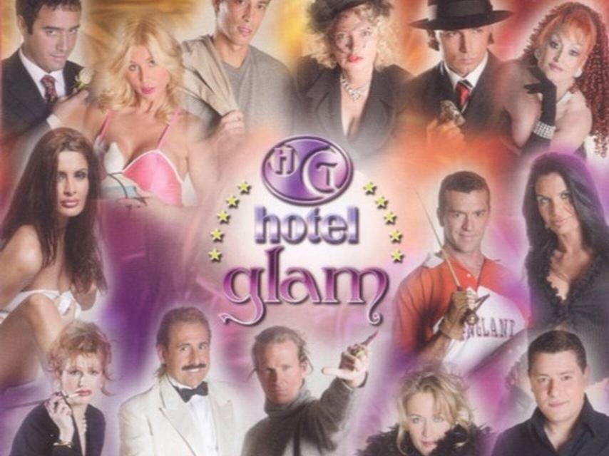 Portada de 'Hotel Glam' con sus peculiares participantes.