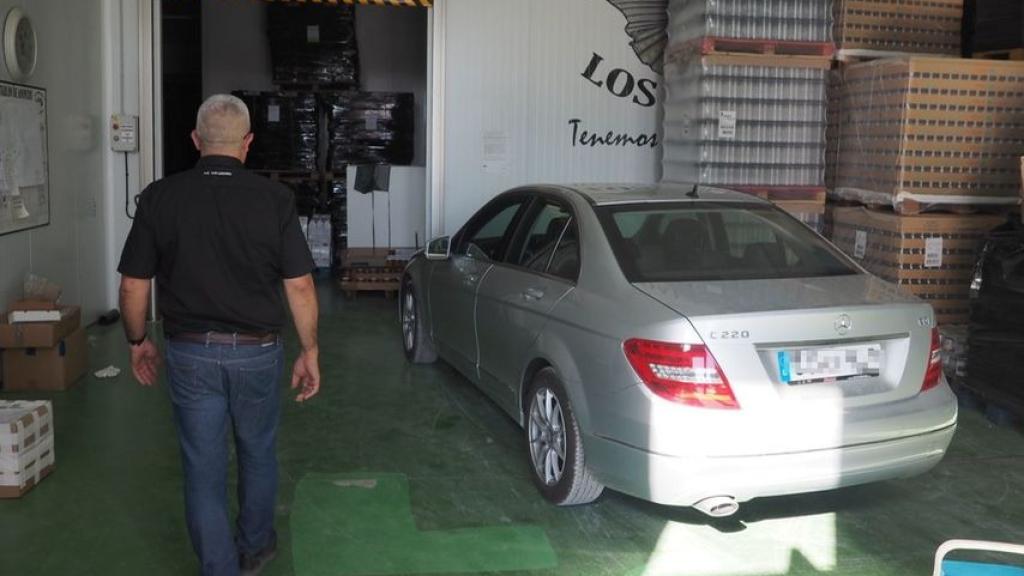 El empresario José Antonio Capitán en uno de sus últimos días en la sede de Marinaleda de la empresa Los Lugares.