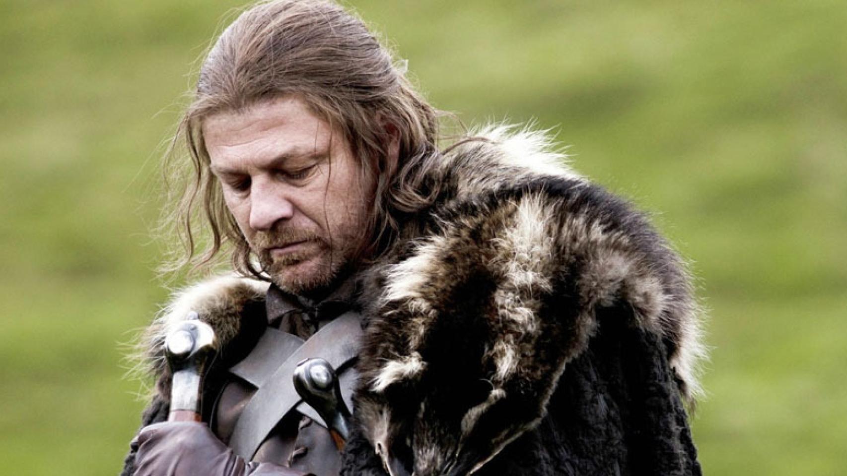 Sean Bean como Ned Stark en 'Juego de tronos'