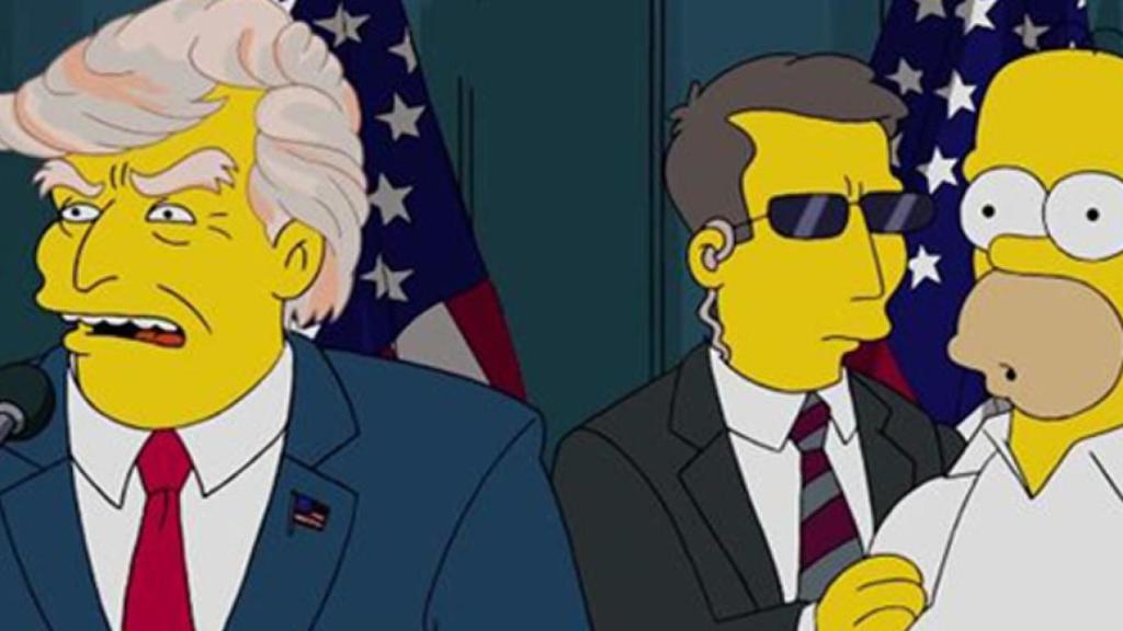 Donald Trump en 'Los Simpson'