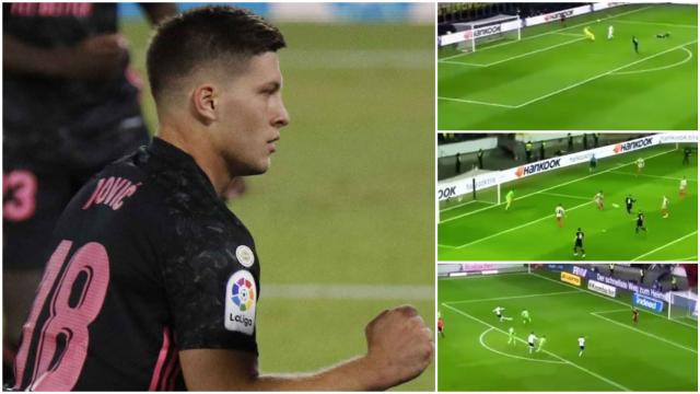 Jovic desafía a los rivales del Real Madrid en Champions