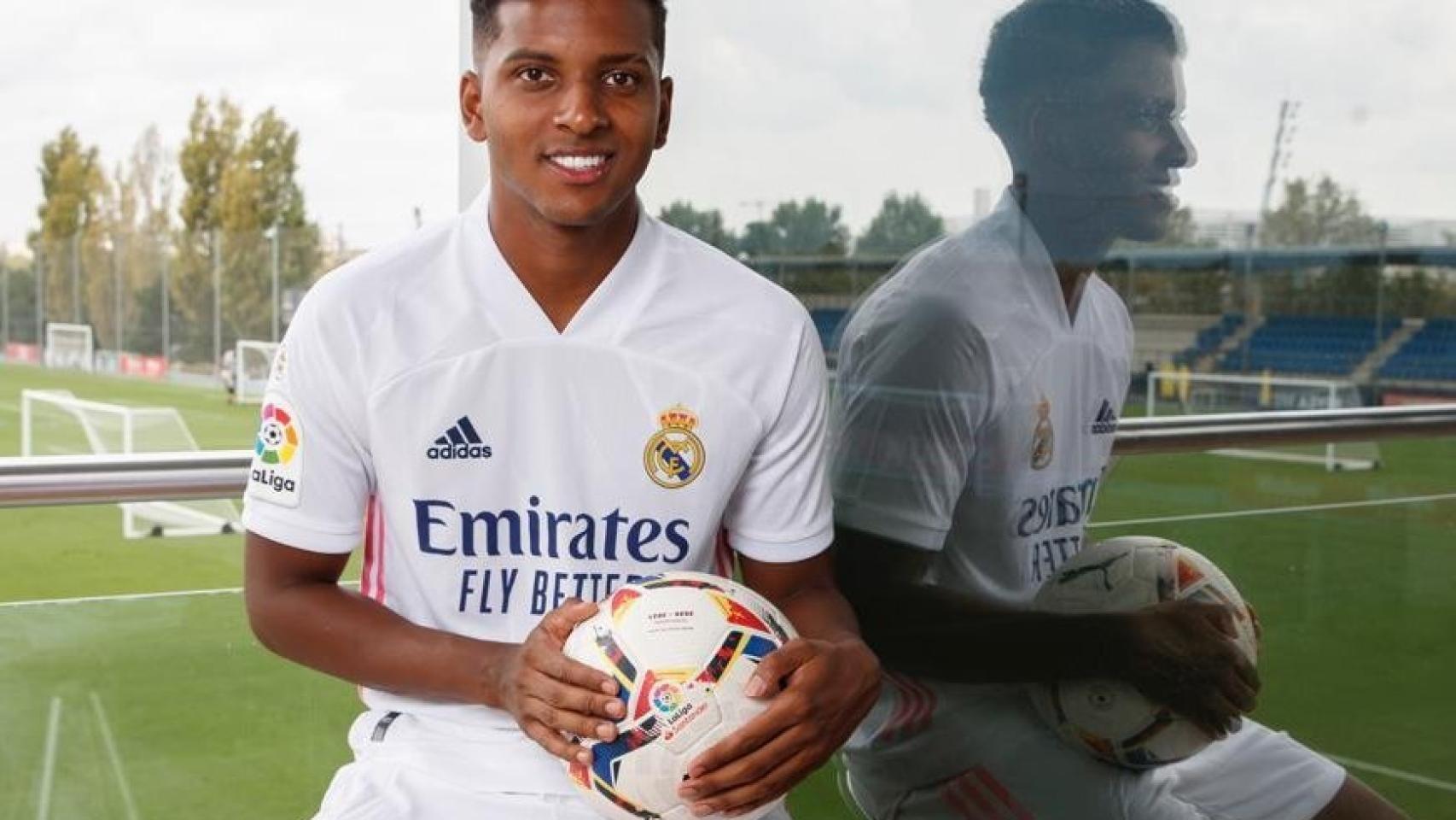 Rodrygo, con el Real Madrid