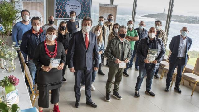 Presentación del evento en el Árbore da Veira.