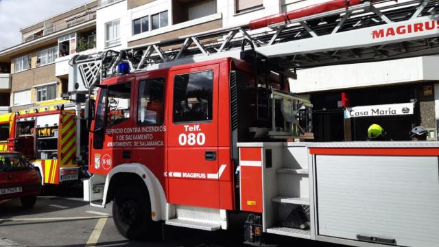 Los bomberos de Salamanca