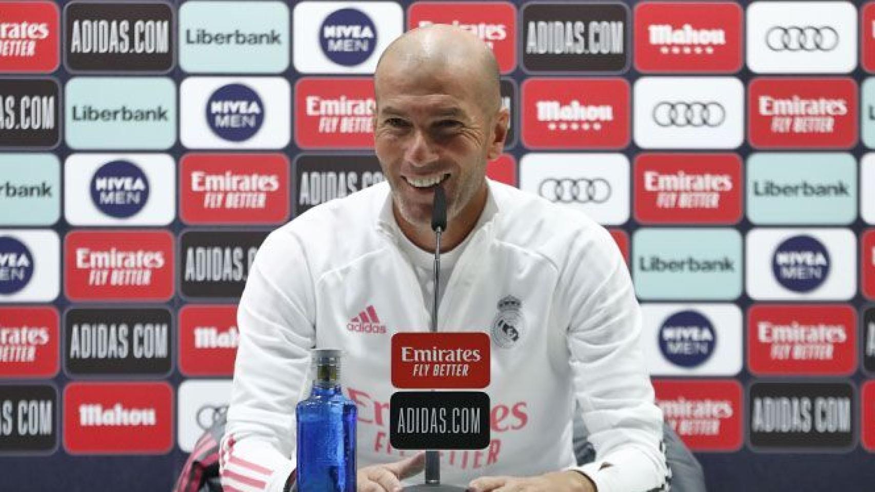 Zidane, en rueda de prensa