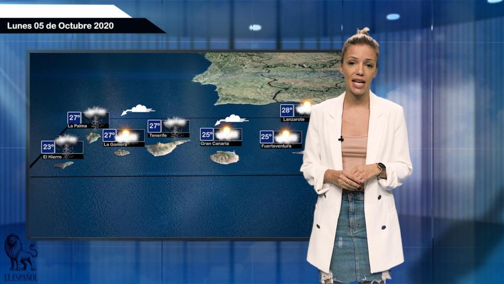 El tiempo para este lunes: cielos nubosos en el norte y las temperaturas al alza