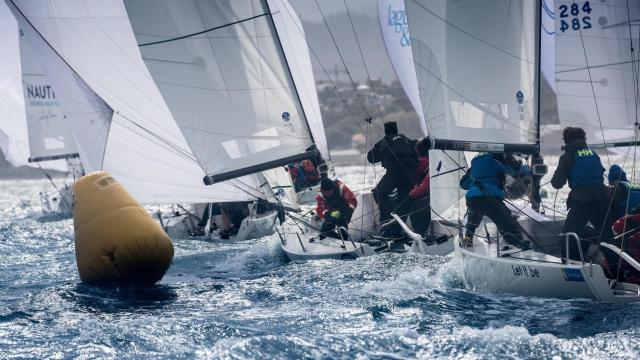 El J70 cántabro-canario Noticia vence en el Villalia Open de España de J70 de Vigo