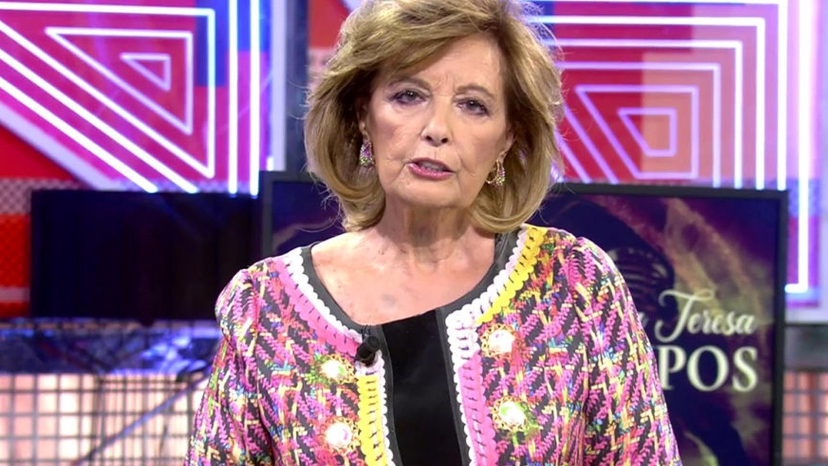 Teresa Campos en 'Sábado Deluxe'.