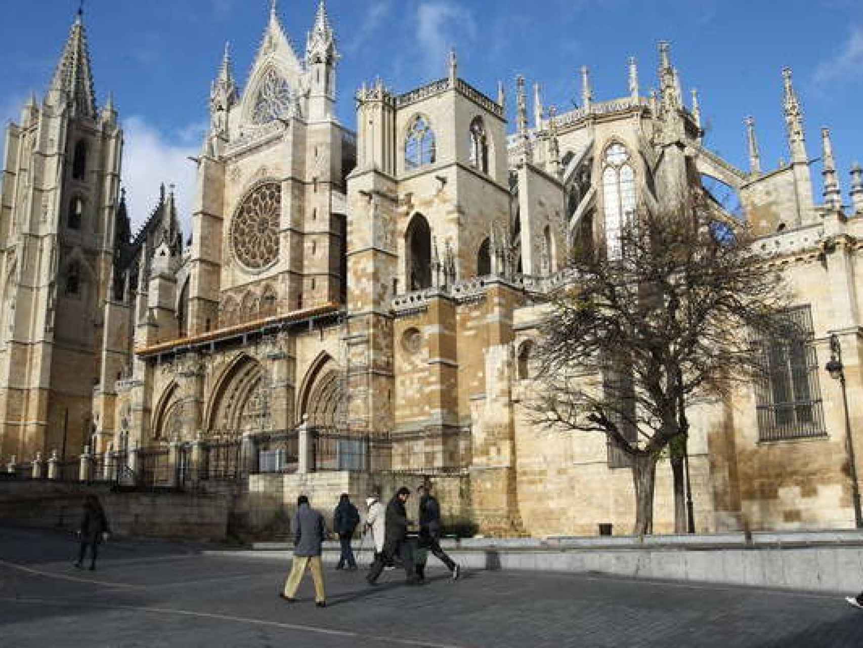Imagen de archivo de la Catedral de León.