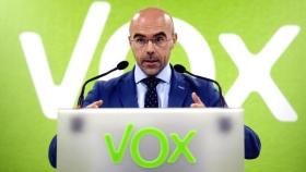 El portavoz del Comité de Acción Política de Vox, Jorge Buxadé.