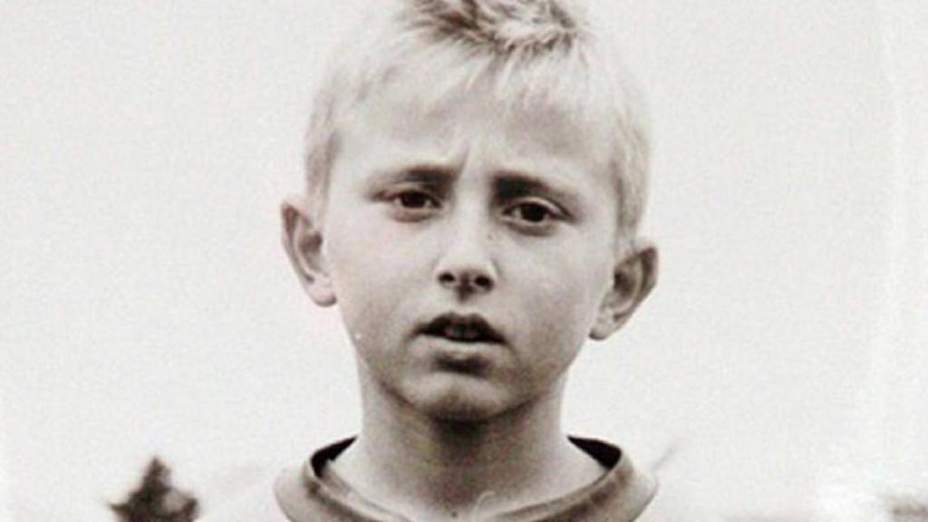 Luka Modric, en una imagen durante su infancia