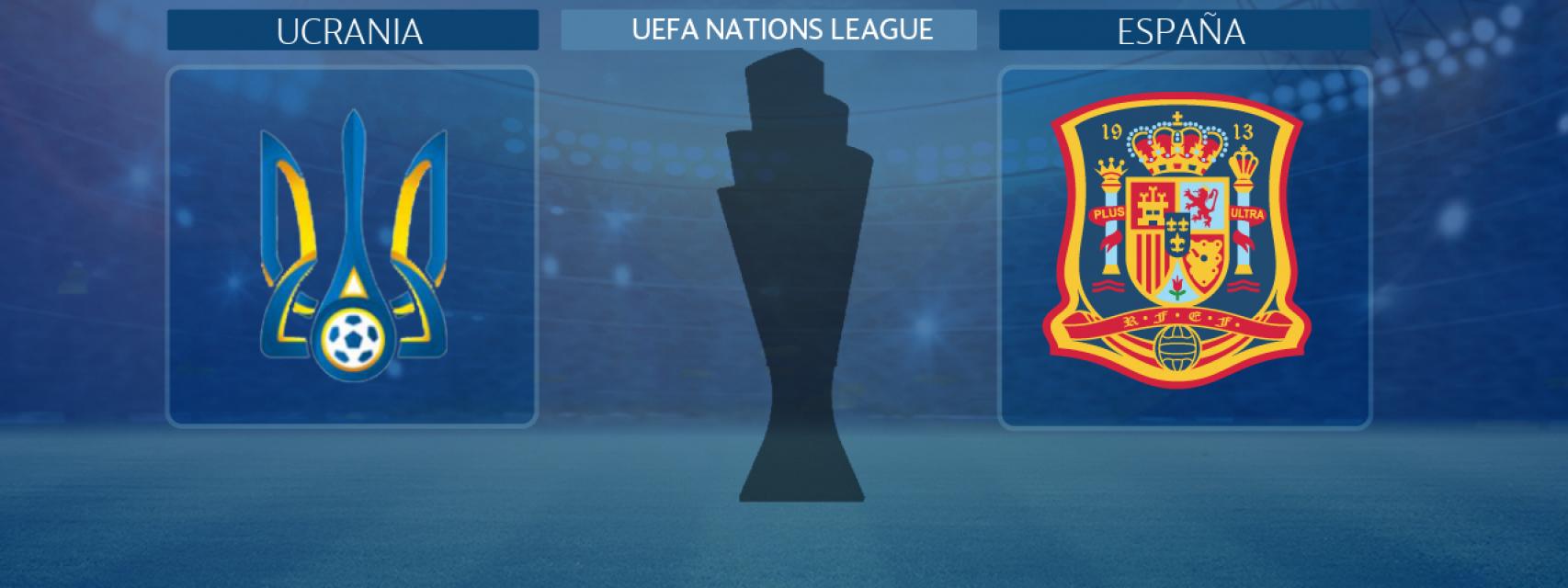 Ucrania - España, partido de la UEFA Nations League