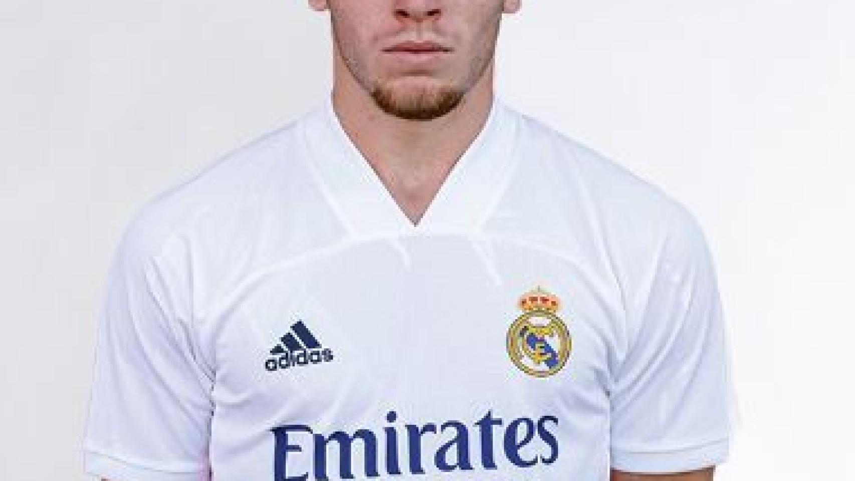 Sergio Santos, jugador del Real Madrid Castilla
