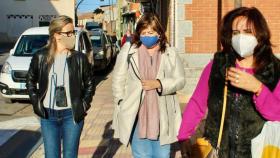 La diputada regional Lola Merino visitó este lunes Villarrubia de los Ojos (Ciudad Real)