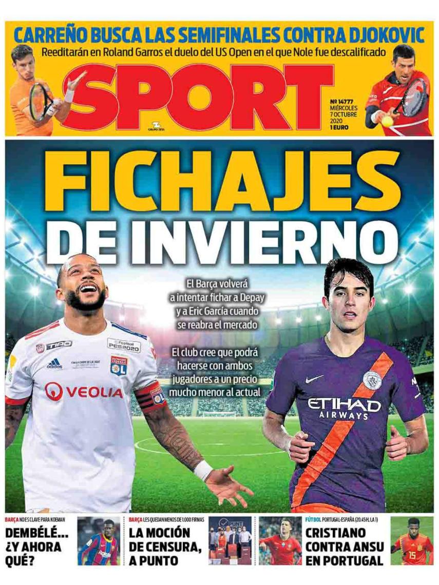 Portada SPORT