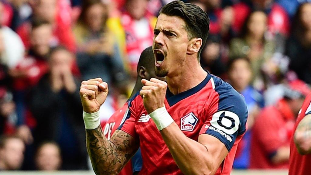 José Fonte, durante un partido con el Lille