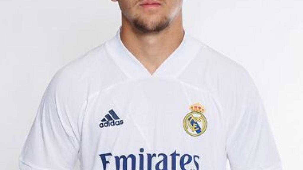 Oscar Aranda, jugador del Real Madrid Juvenil