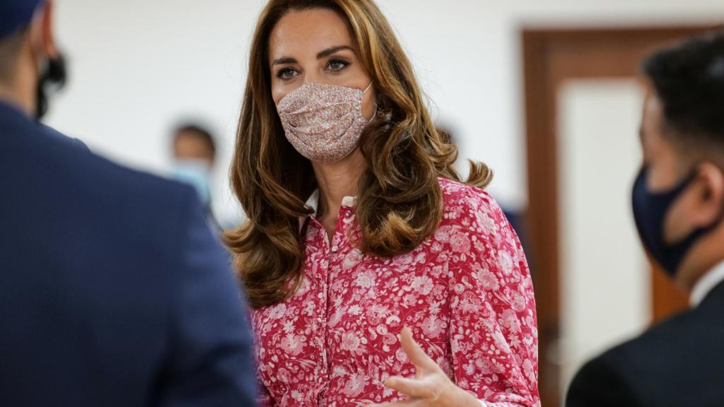 Kate Middleton, en su regreso a la vida pública tras el parón por el coronavirus.