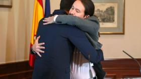 Pedro Sánchez y Pablo iglesias en una imagen de archivo.