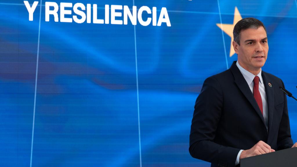 Pedro Sánchez, presidente del Gobierno, presenta su Plan de de Recuperación, Transformación y Resiliencia.