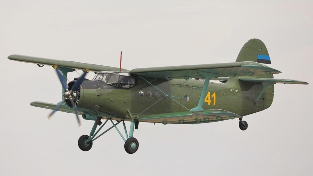 Antonov An-2 de la fuerza aérea de Estonia en 2008