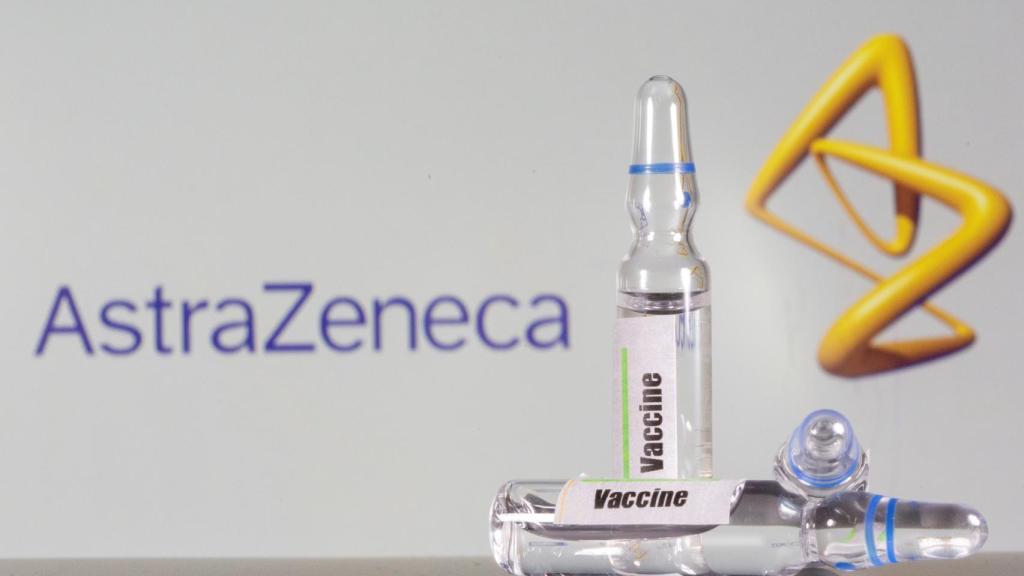 Una vacuna de AstraZeneca.