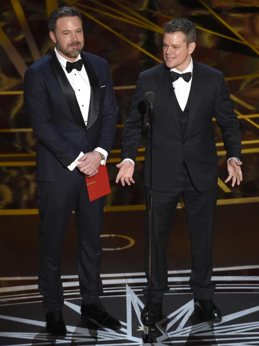 Matt Damon y Ben Affleck.