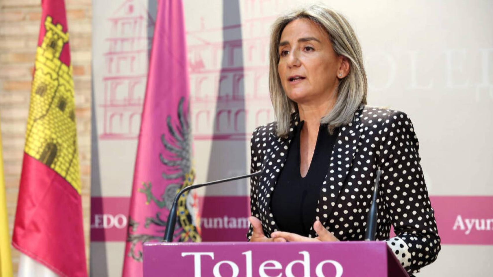 Milagros Tolón, alcaldesa de Toledo, en una imagen de archivo