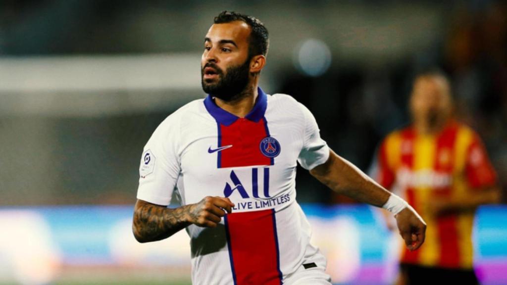 Jesé Rodríguez, con el PSG