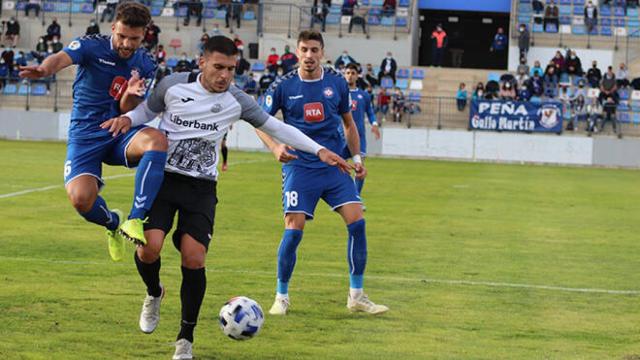 Un encuentro del Calvo Sotelo esta pretemporada (Archivo UB Conquense).