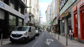 La Rúa Nova de A Coruña en una foto de archivo.